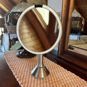 Simplehuman Lighted Rechargable 9" Mirror